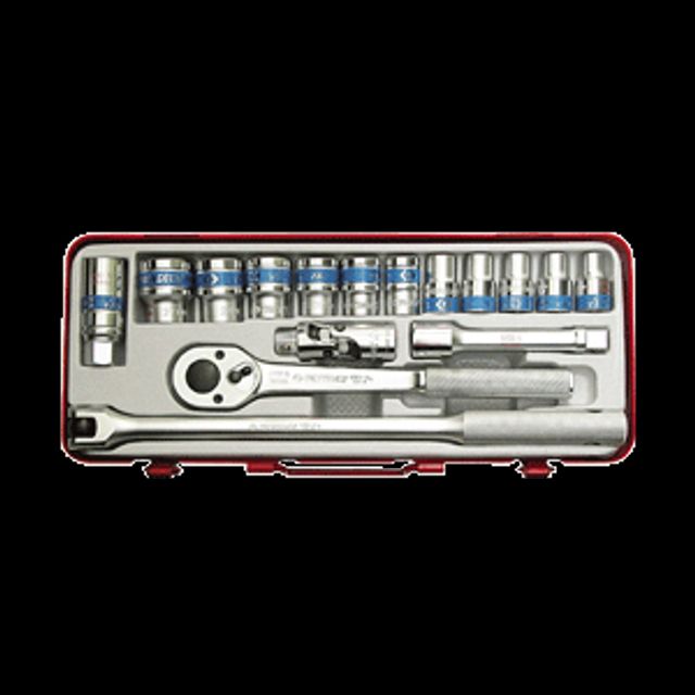 KINGTONY 소켓렌치세트(6PT) 4516MR 1/2DRx16pcs(m