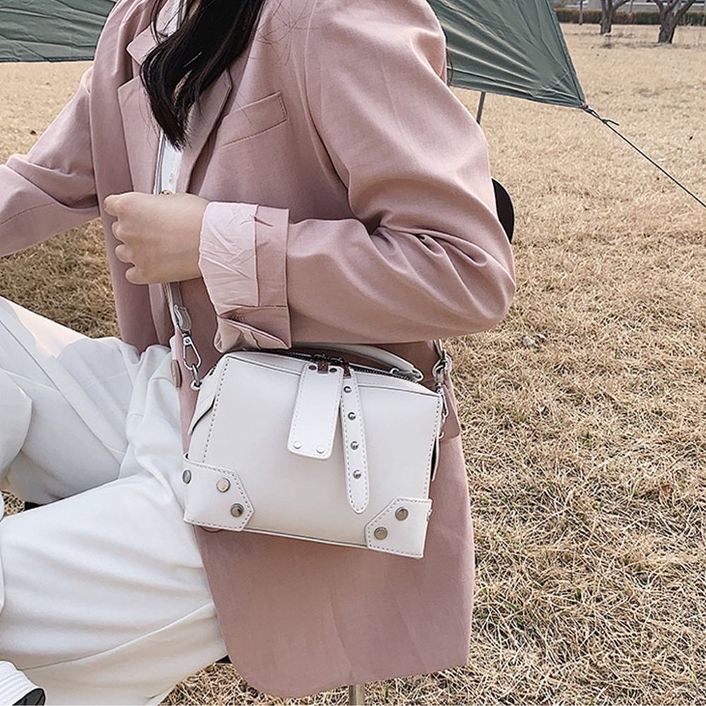 지퍼 숄더백 핸드백 여성 데일리 가방