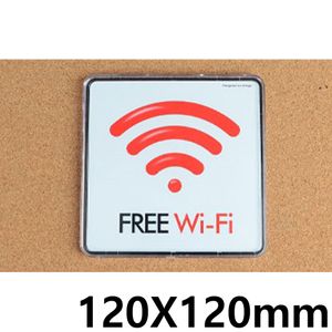 아이티알,NE FREE Wi-Fi 와이파이 표지판 120X120mm X3개 안내판