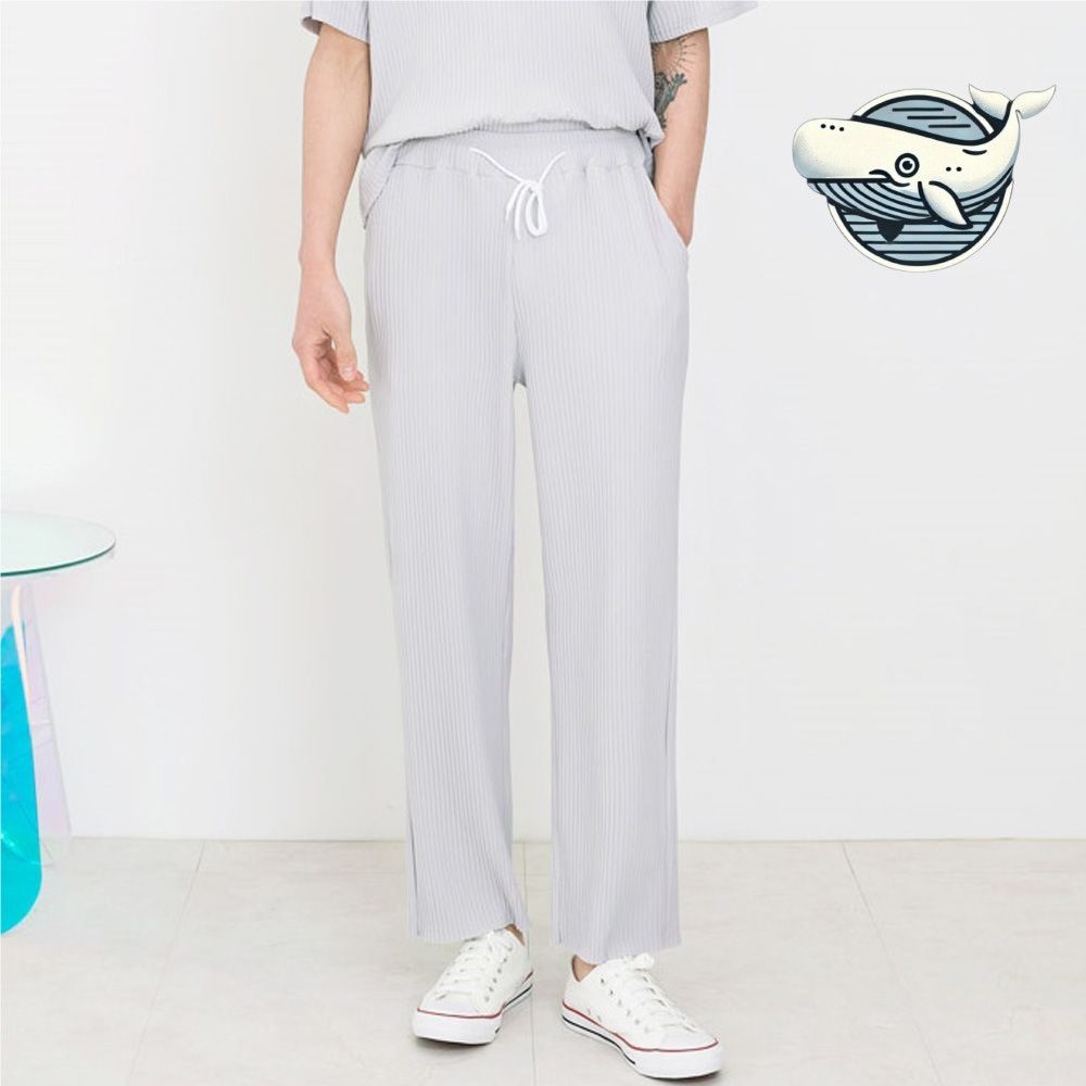 남성용 데일리 밴딩 조거팬츠 가벼운 편안한