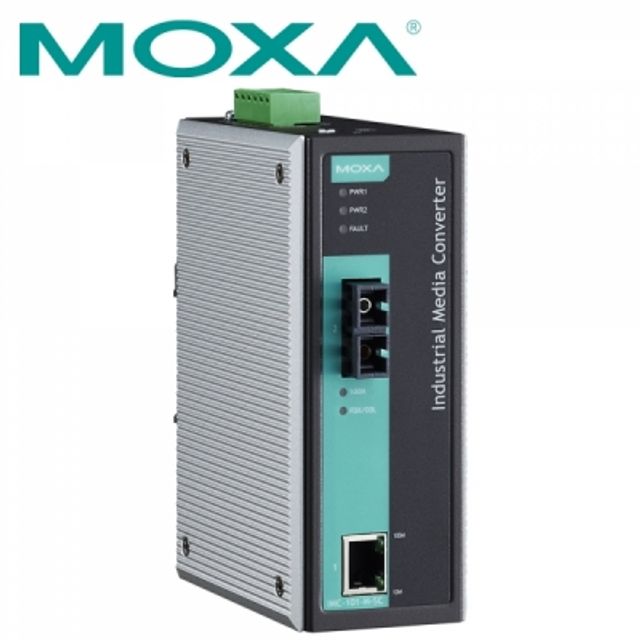MOXA 산업용 멀티모드 이더넷 광 컨버터(SC/멀티/5K