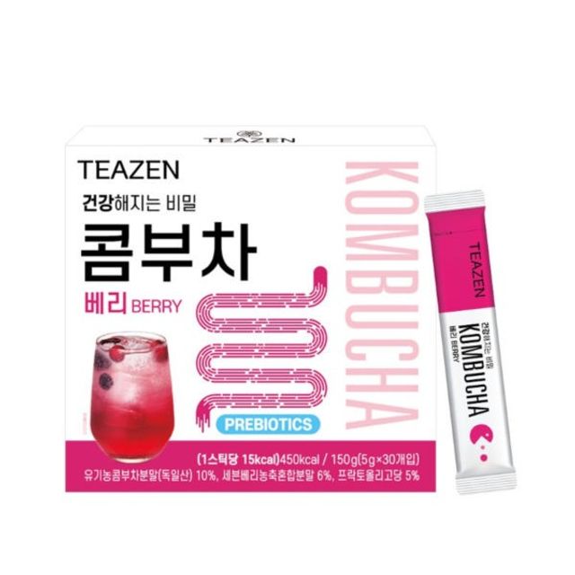 티젠 콤부차(베리맛/5gx30T)