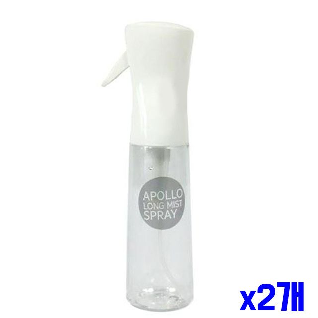 분무기 롱 300ml 미스트형 x2개 분무기통