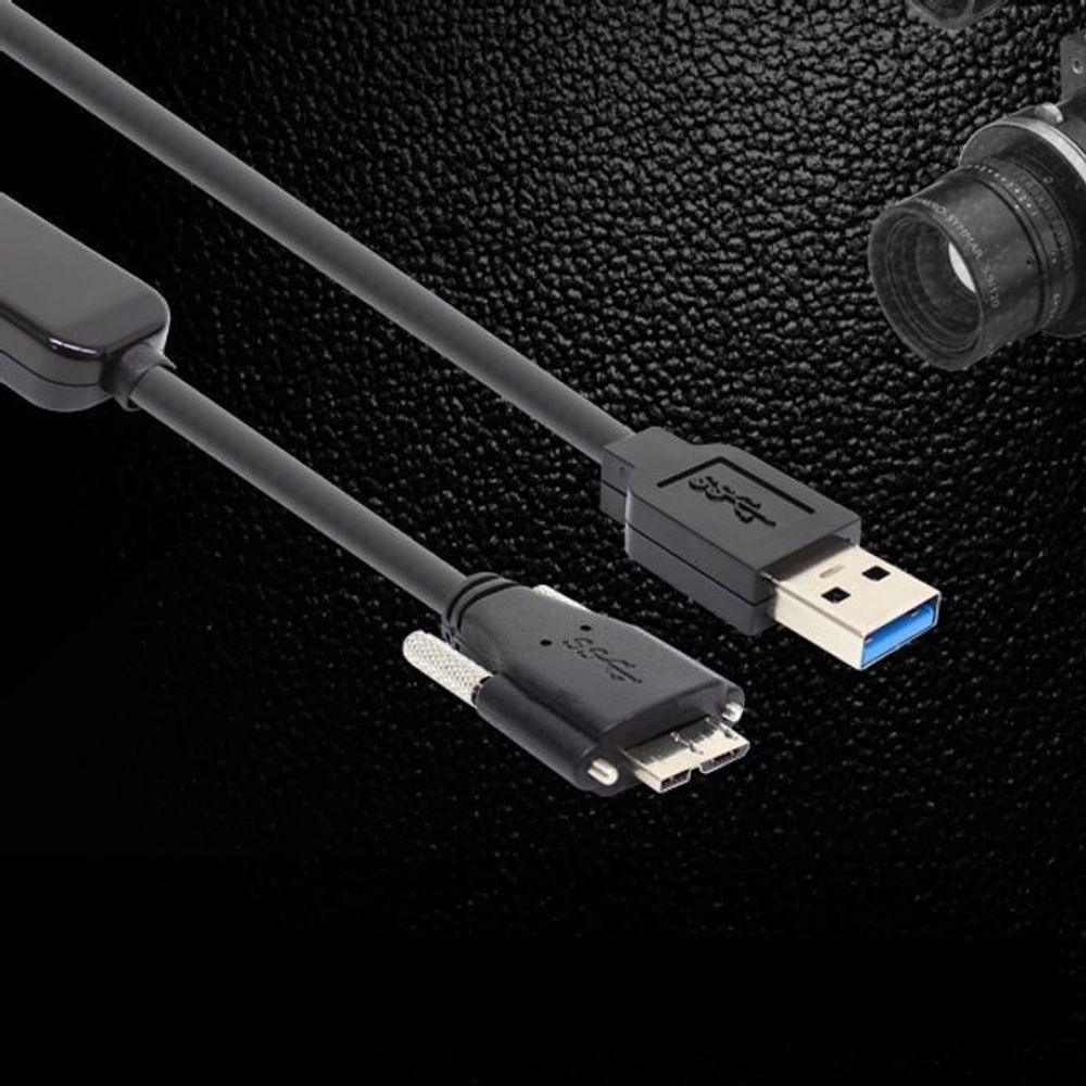USB3.0 리피터 AM-MicroB 리피터 케이블 10m