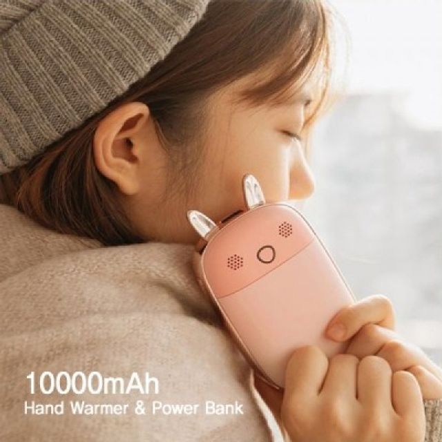 입고 동물캐릭터 블루색 대용량 10000mAh 녹음기능 휴