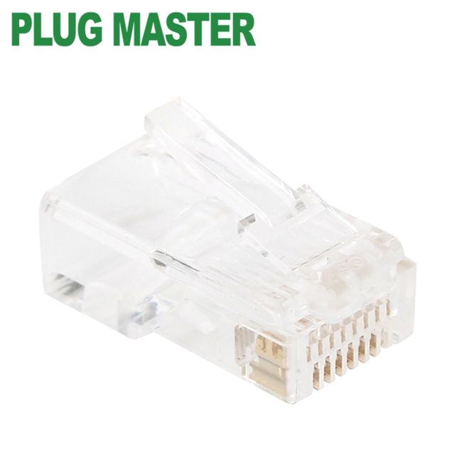 0073 UTP 카테5E RJ-45 8P8C 플러그(클리어)-Three Pr