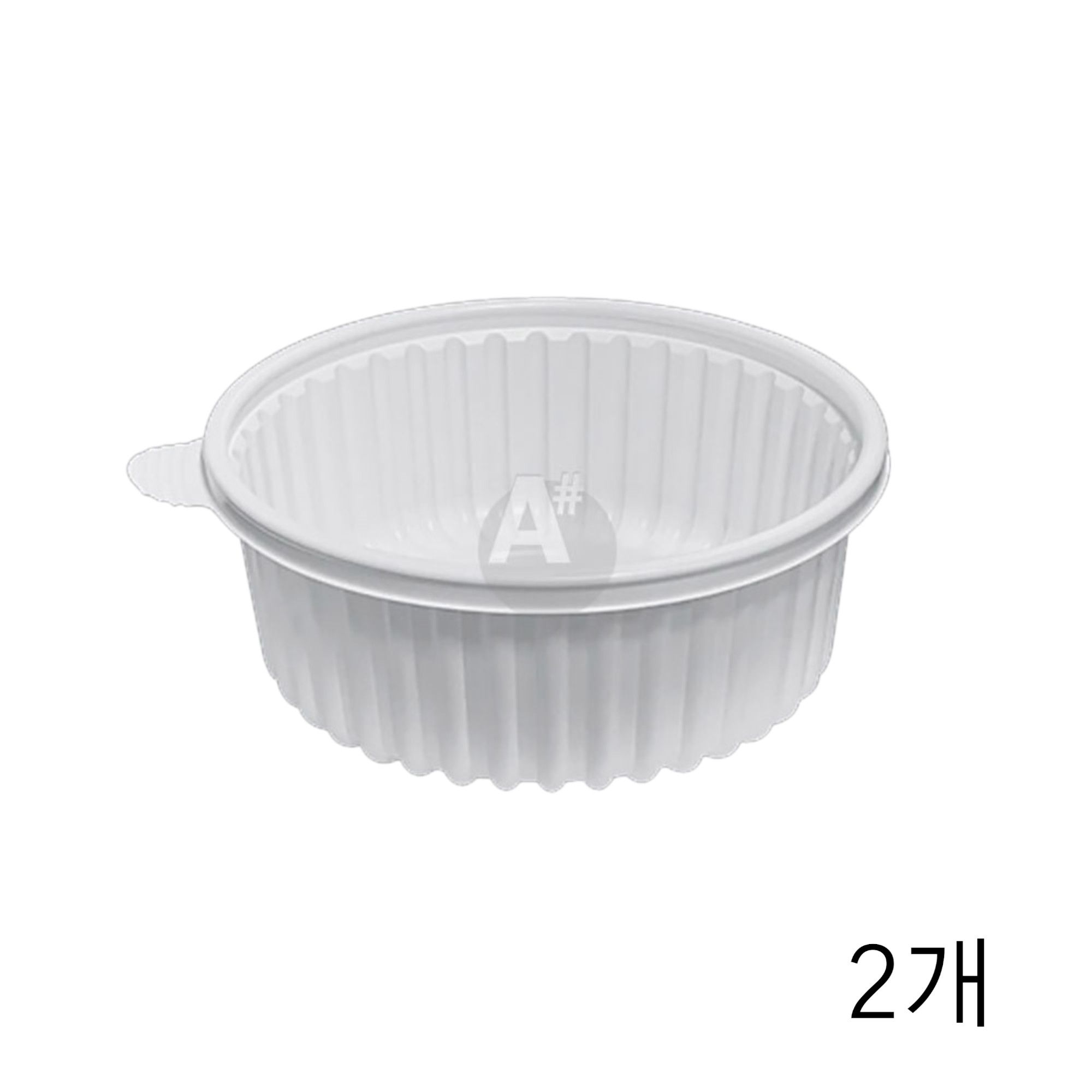 에코스텍 감자탕용기 대 22X11cm 50입 X 2개 음식점