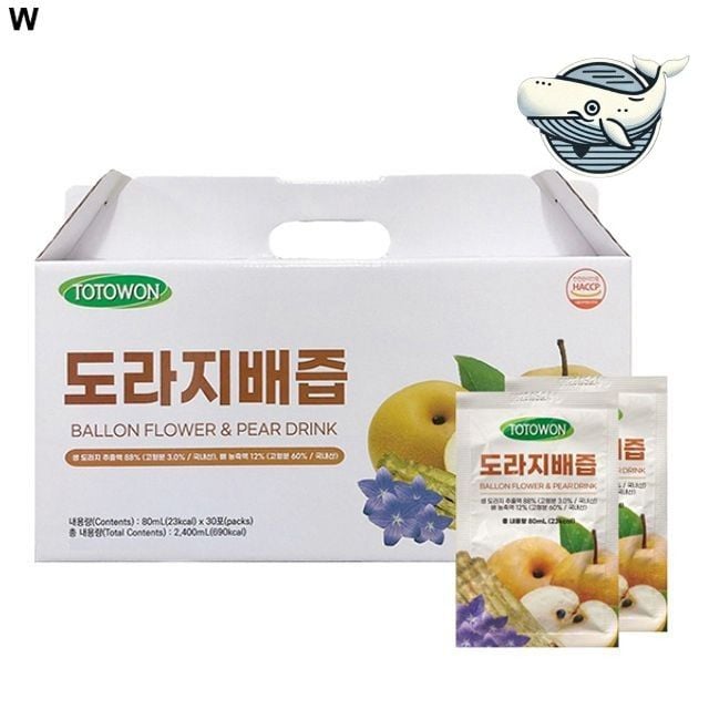 도라지 배즙 건강식 음료 영양 가득 도라지차
