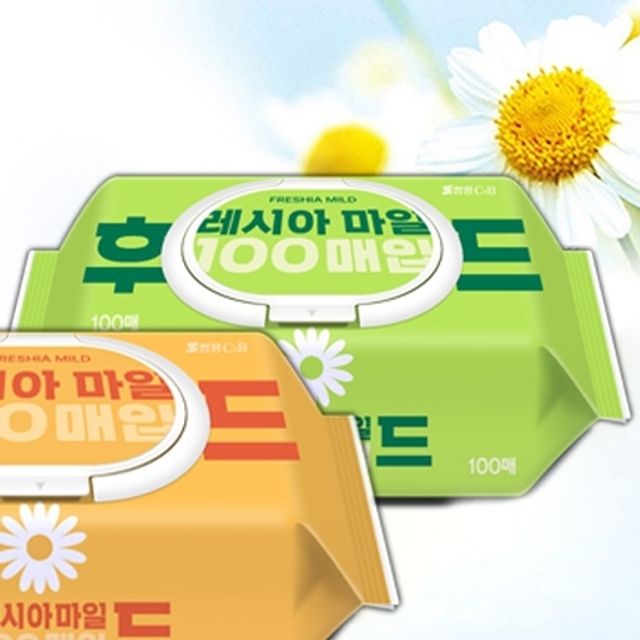 100매 캡형 24세트 물티슈 가성비