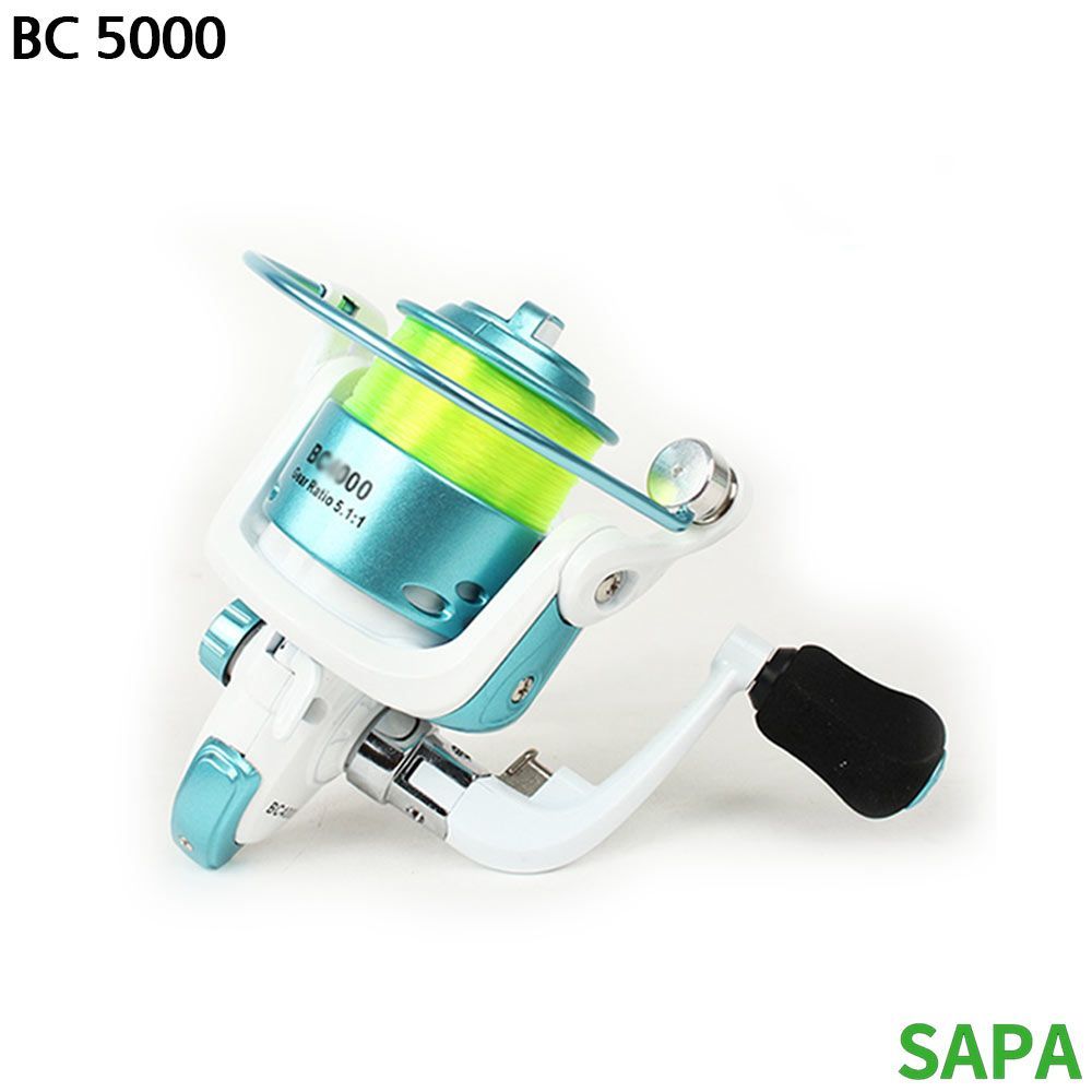 bc 원터치형 bc5000 스피닝릴 루어낚시 릴 3 볼