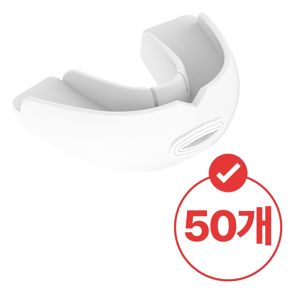 수면 마우스피스 잠잘때 소음방지 치아보호 50개