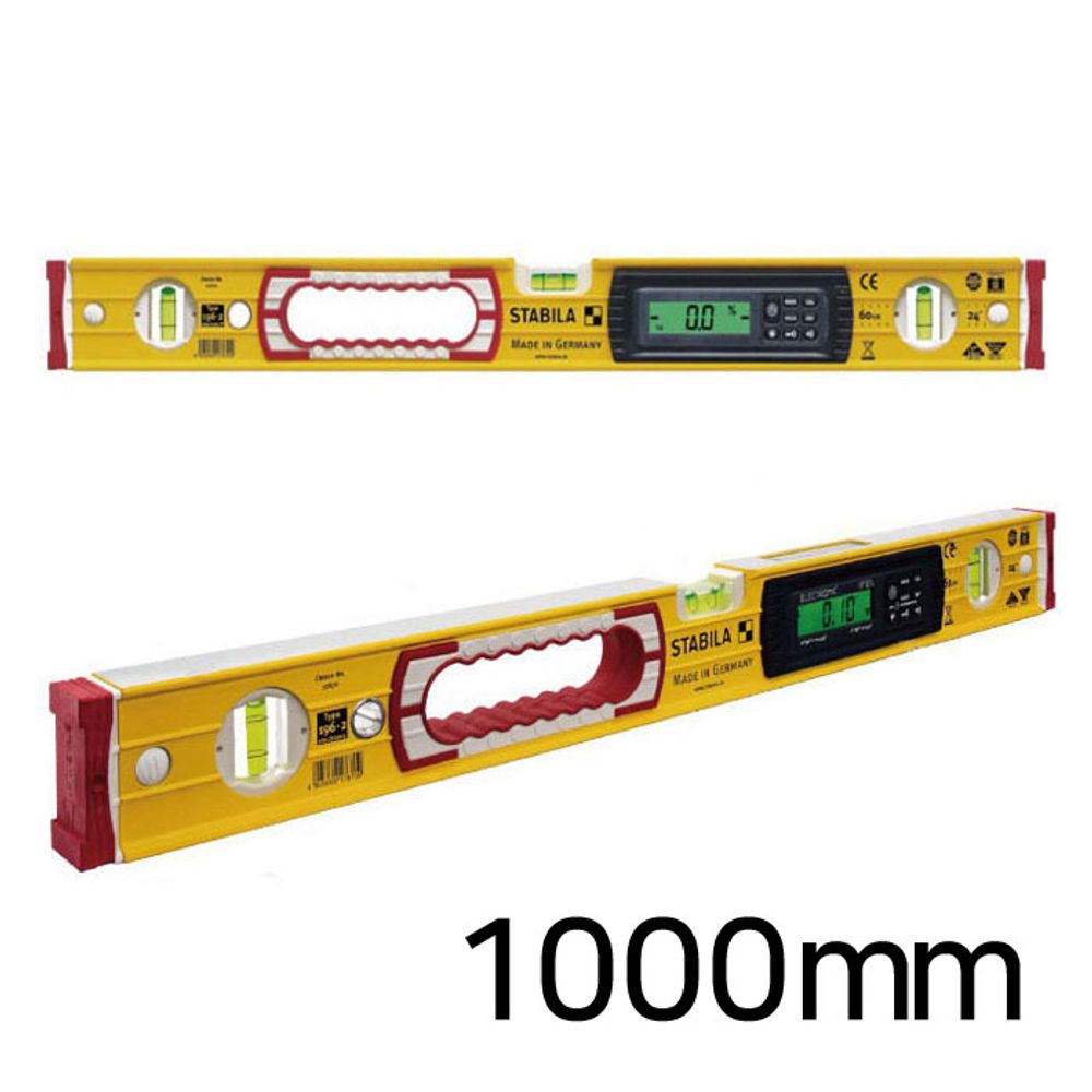 스테빌라 수평자 디지털 수평기 길이 1000mm 196-2