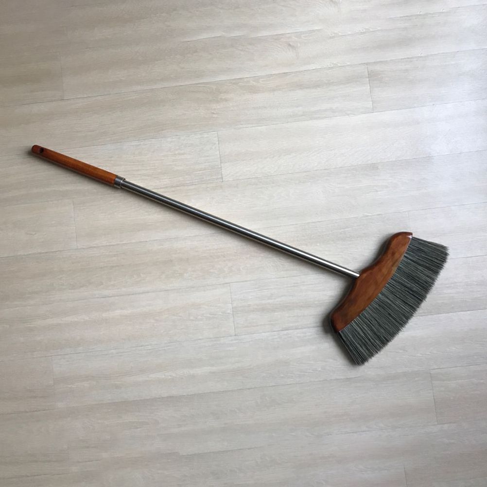 원목 스텐 칼라 T방비 빗자루