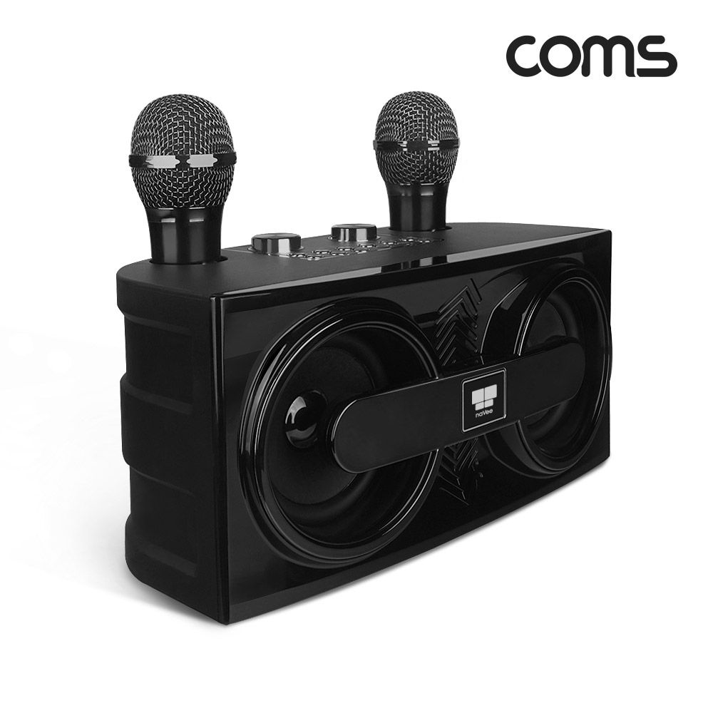 무선 블루투스 노래방 마이크 앰프 40W NV81-AMP30
