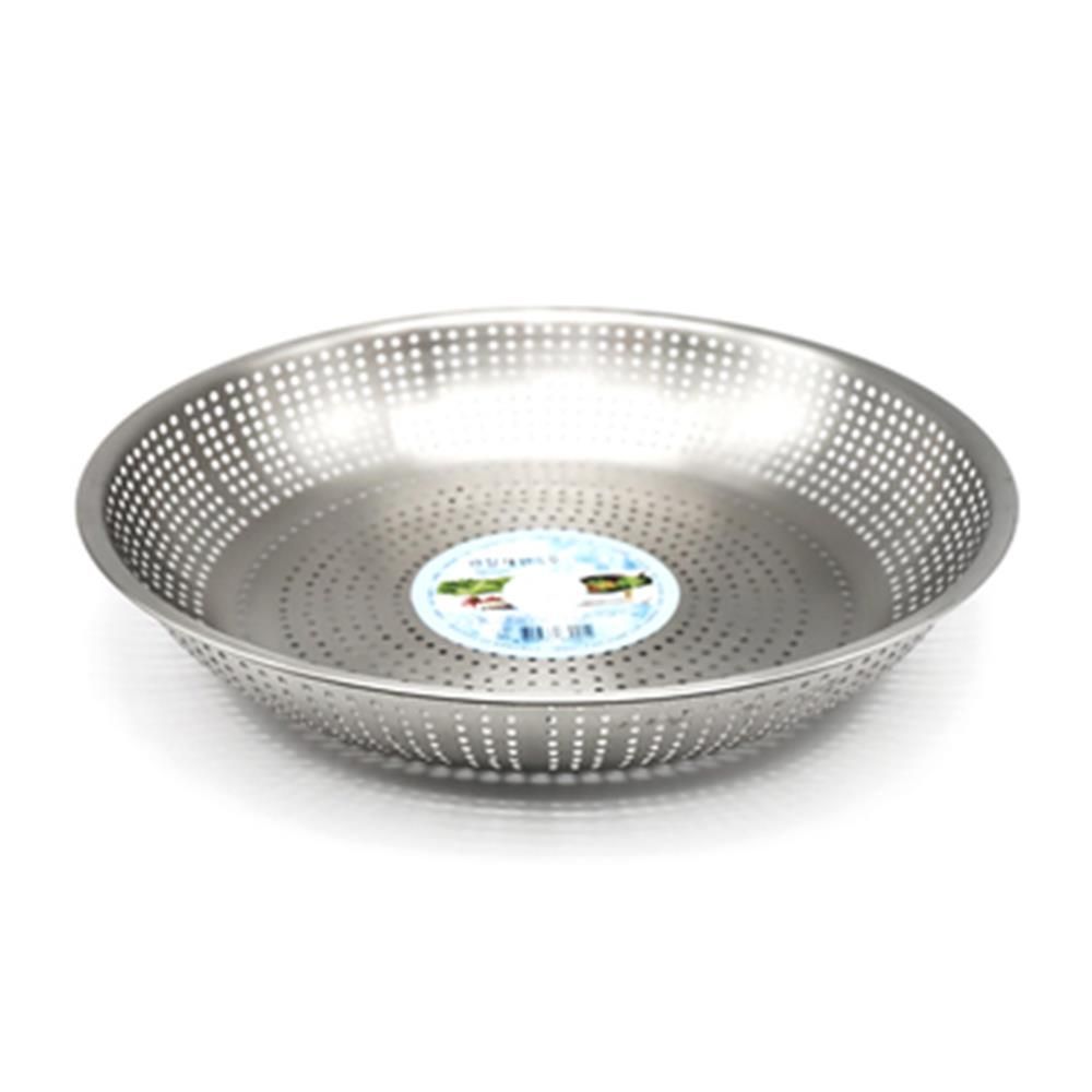 주방소품 물빠짐쟁반 5호 펀칭 스테인레스 34cm 과일