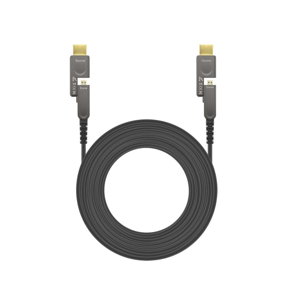 HDMI v2.0 리피터 분리형 광케이블 75M 4Kx2K 60Hz M