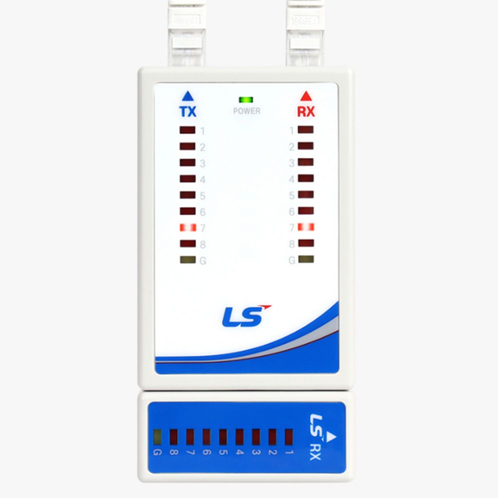 LS전선 랜테스터기 UTP STP RJ45 케이블 테스트 국산