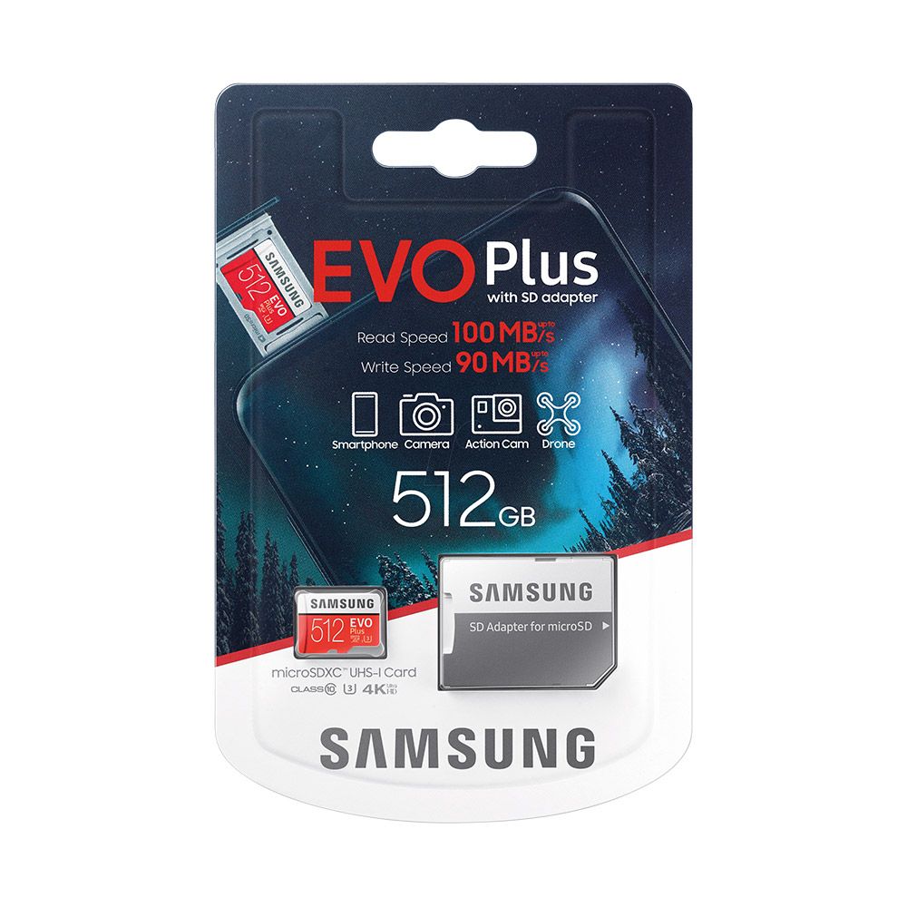 Micro SDHC카드 EVO PLUS 512GB UHS-1Class10
