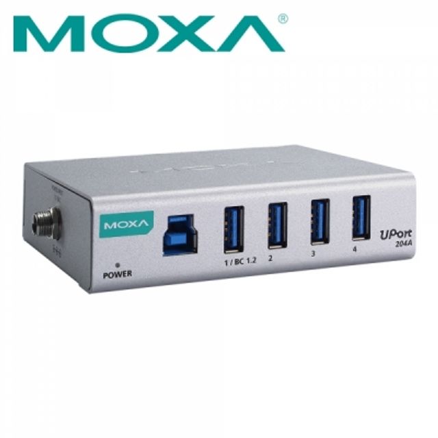 MOXA UPort 204A USB3.0 4포트 허브