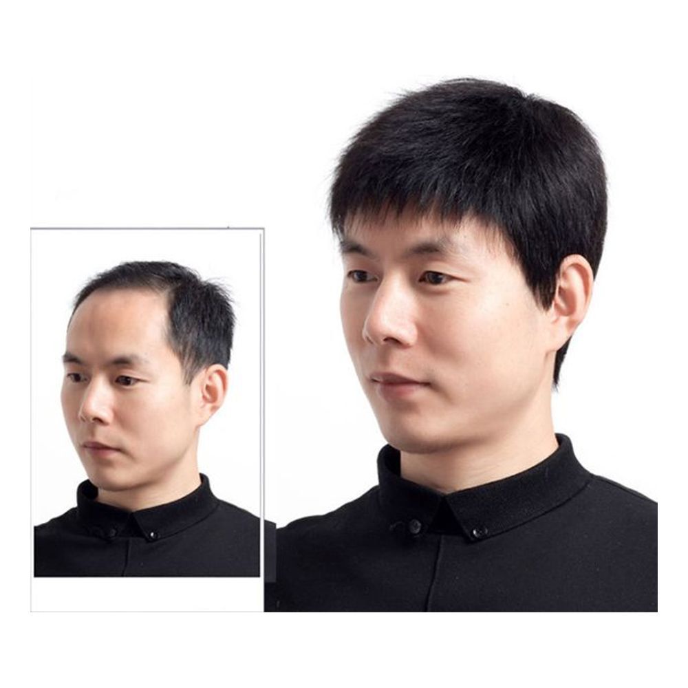 인모 남자 중년 기본 통가발 데이 짧은머리