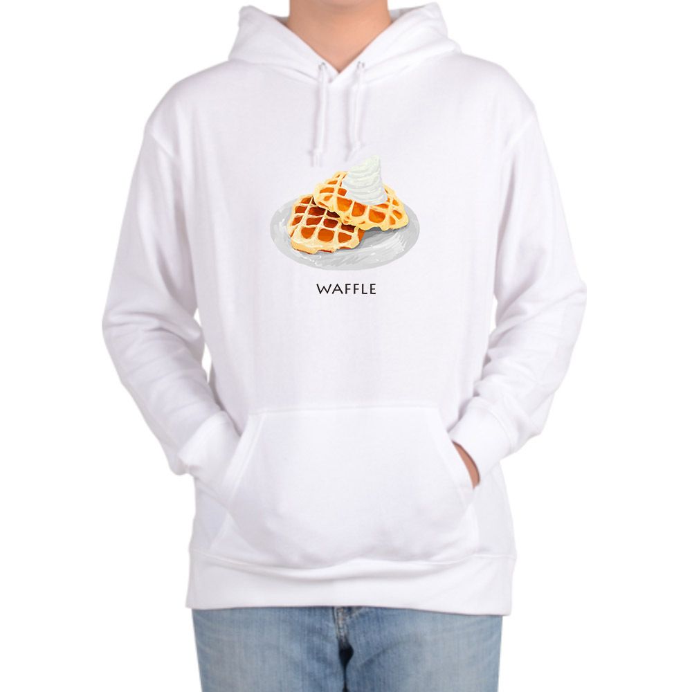 후드티 WAFFLE 와플 달콤한 크림과 딜리셔스 누구나