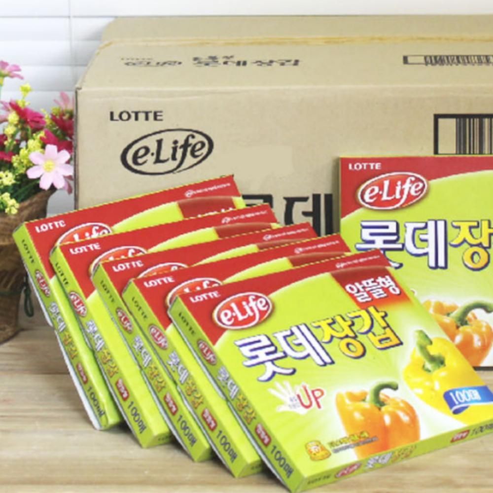 위생장갑 일회용 비닐 위생 대용량 100매 30개