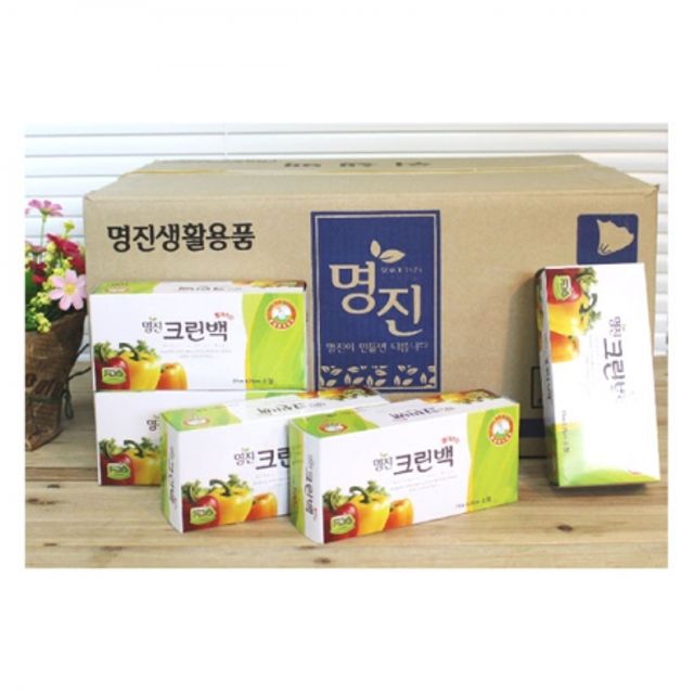 BOX 명진 크린백 (17x25cm) 300매 16개입 위생백