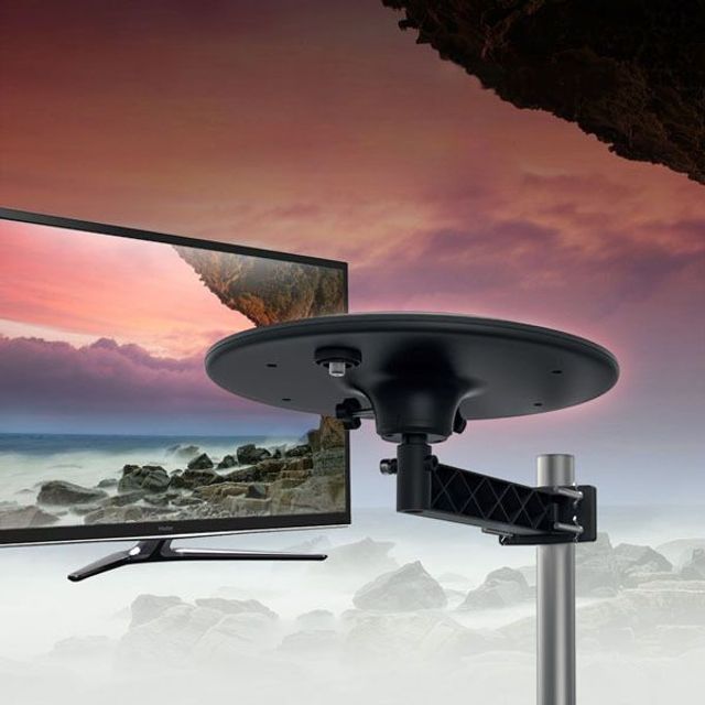 Coms 안테나 수신기 디지털 TV 안테나 케이블 10M포함
