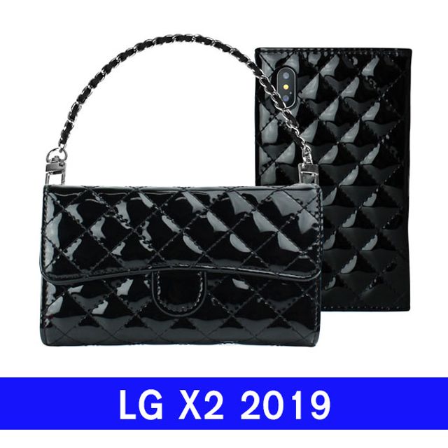 LG X2 2019 lmn애나멜퀼팅 클러치 X220 케이스