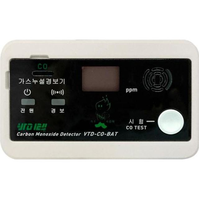 VTD-CO-BAT 바이텍가 스누설경보기 1EA VTD-CO-BAT(C