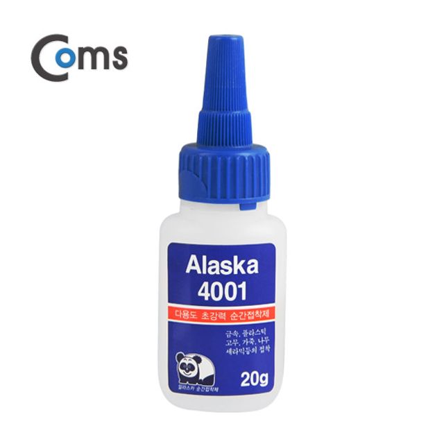 Coms 순간접착제 ALASKA 4001 20g