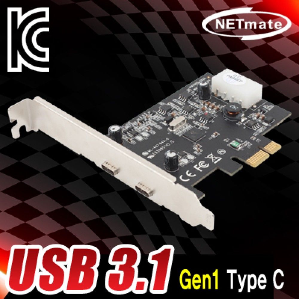 넷메이트 UJS1440 USB3.1 Gen1 2포트 PCI Express 카