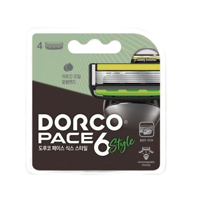 도루코 면도날 PACE6XL용(4개입) 1SET