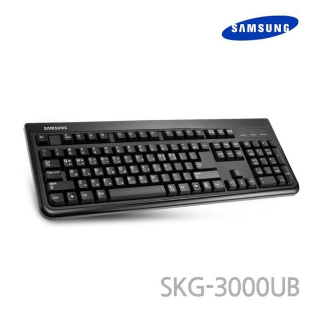 SKG-3000UB 키보드 106키 멤브레인 블랙 USB 삼성전자