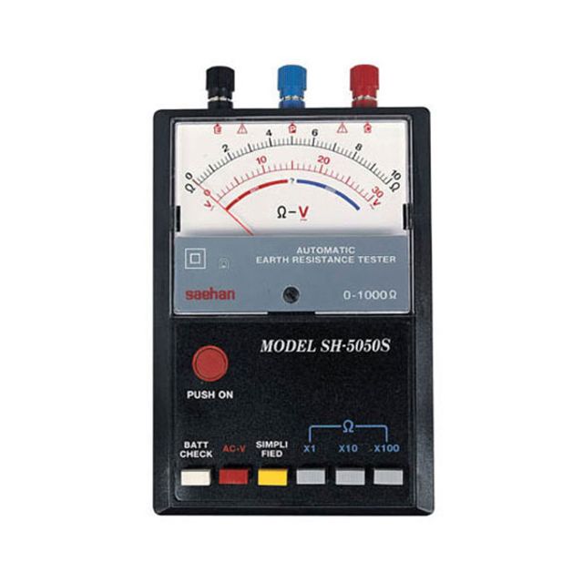 새한계기 멀티 테스터기 접지저항계 SH 5050S