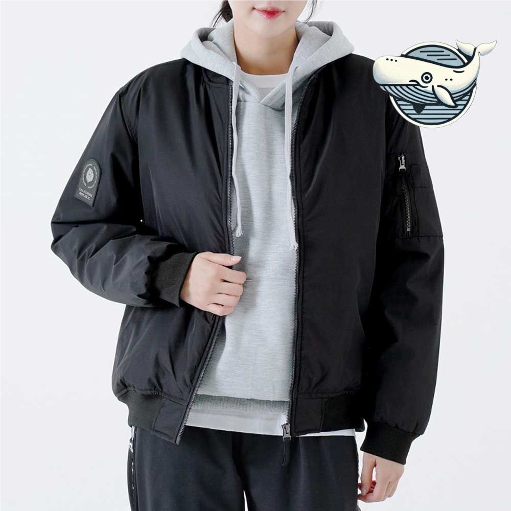 퀼팅 패딩 봄가을 항공점퍼 스타일리시 데일리