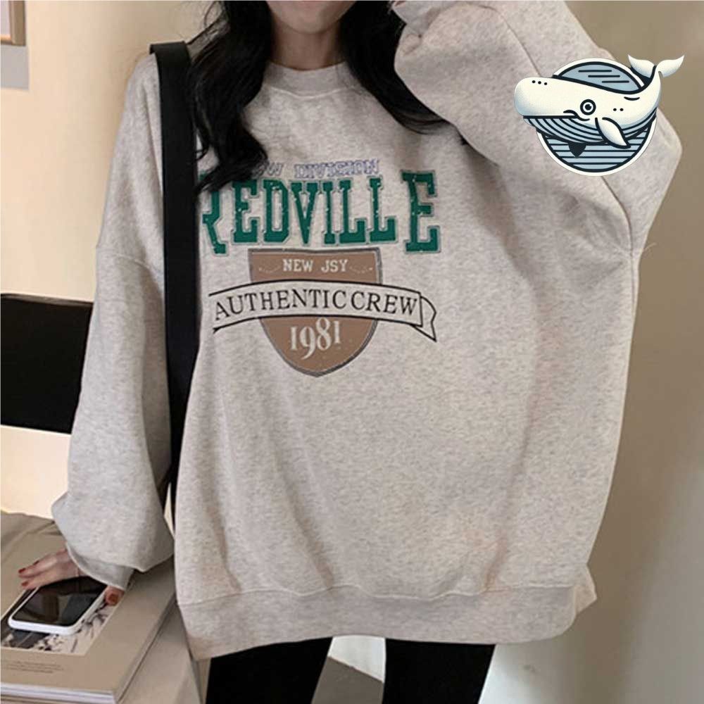 캐주얼 오버핏 맨투맨 티셔츠 데일리 스트리트룩