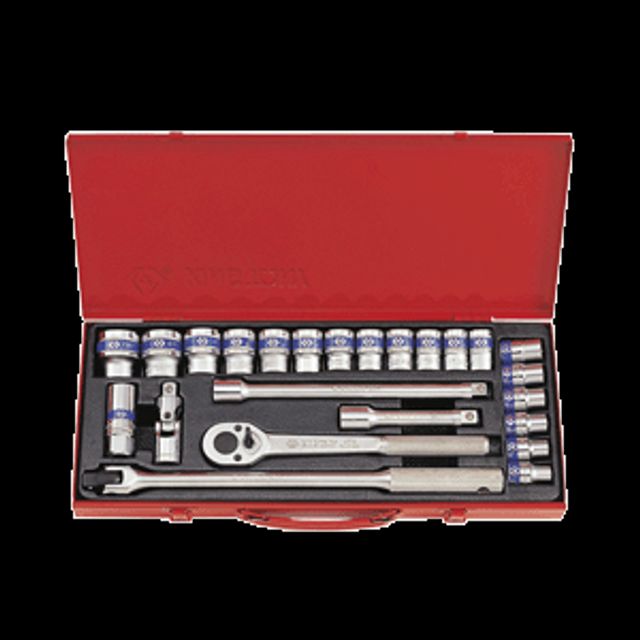 KINGTONY 소켓렌치세트(6PT) 4532MR 1/2DRx24pcs(m
