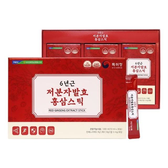 6년근 저분자 발효홍삼 스틱 30포