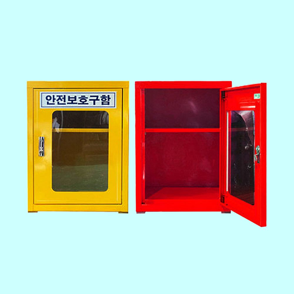녹색안전 안전보호구함 1단 서랍 40 32 55cm