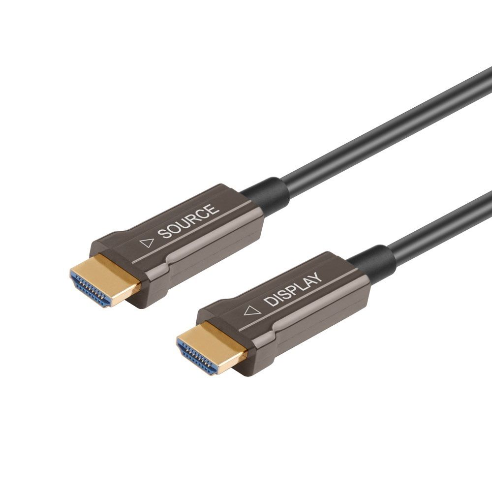 HDMI V2.1 리피터 AOC 광 케이블 50M 8K 60Hz 최대 4