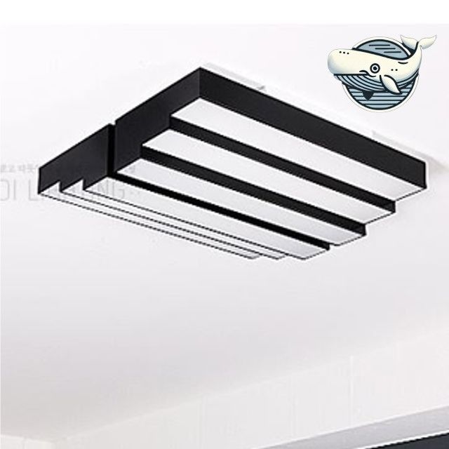 모던 인테리어 조명 2단 가정용 LED 거실
