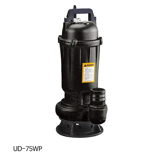 UDT 수중펌프 UD-75WP(1HP)단상220V 배수용