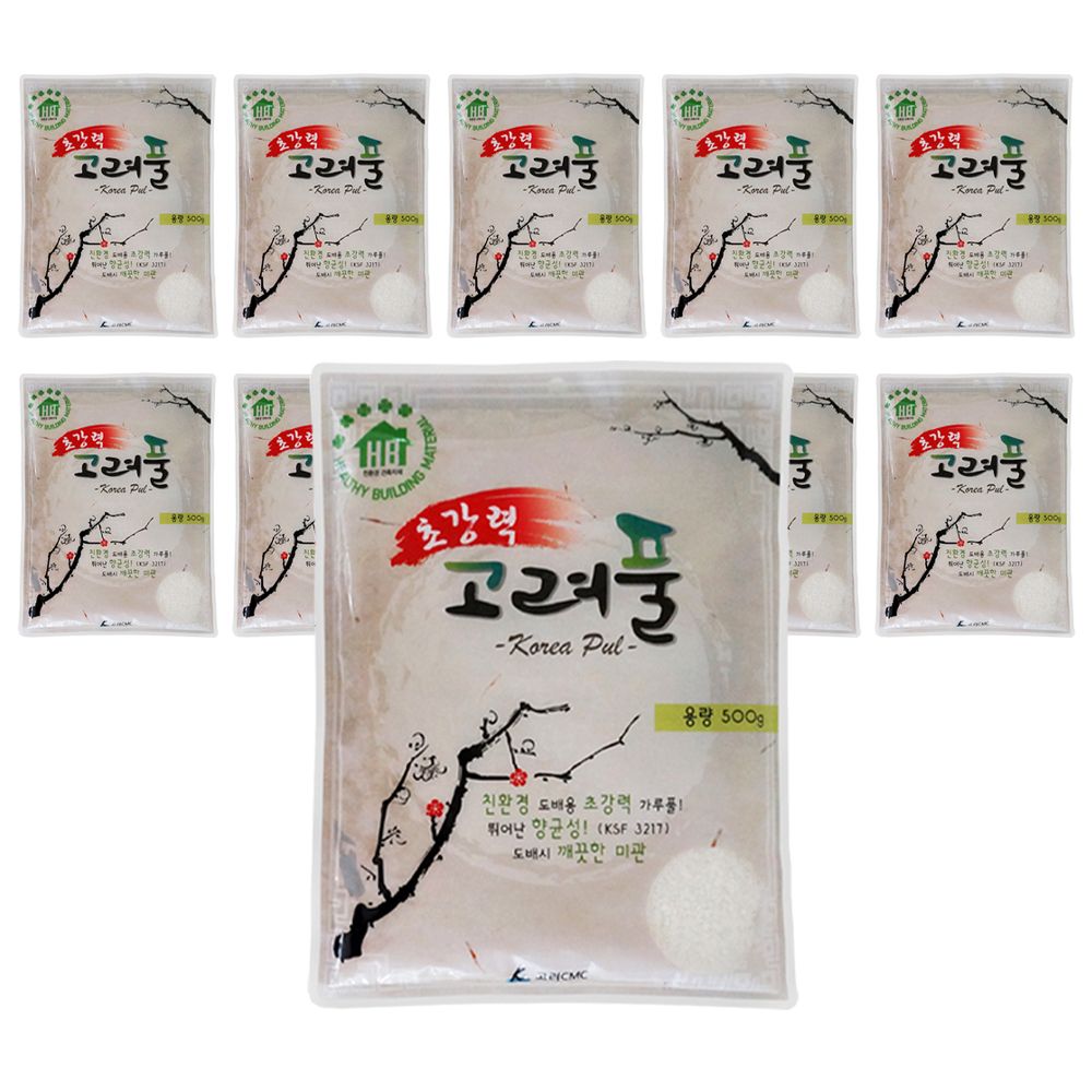 초강력 고려풀 벽지풀 가루풀 500g UD-26 10개