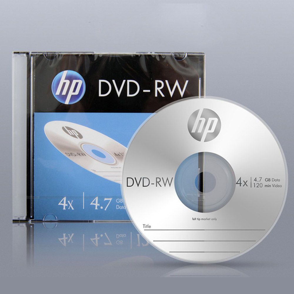 Media DVD-RW 4x 4 7GB 1P 슬림 케이스 10장