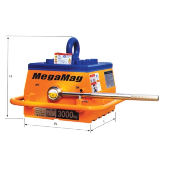 메가맥 (평판전용) 1000KG/300x158xh338mm MGM-1000