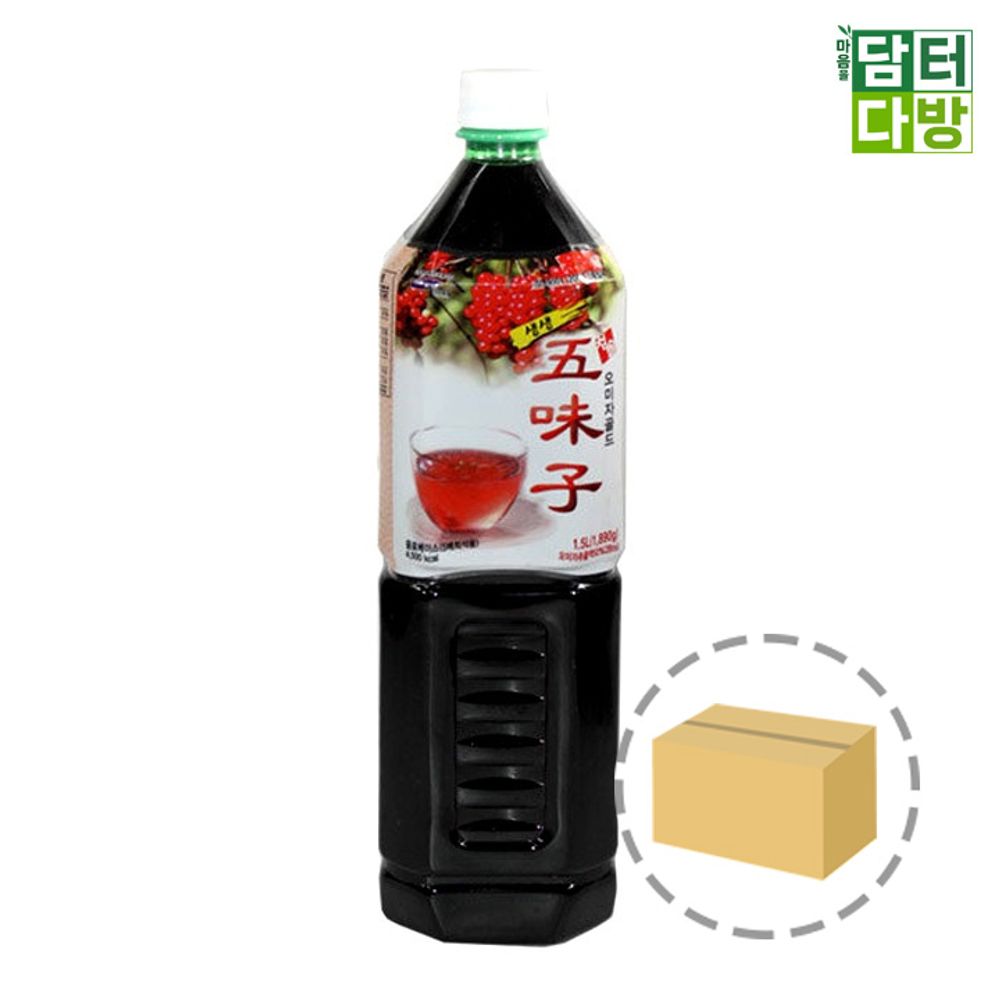 (무배) 청솔 오미자 원액 1.5L 1BOX (6개입)
