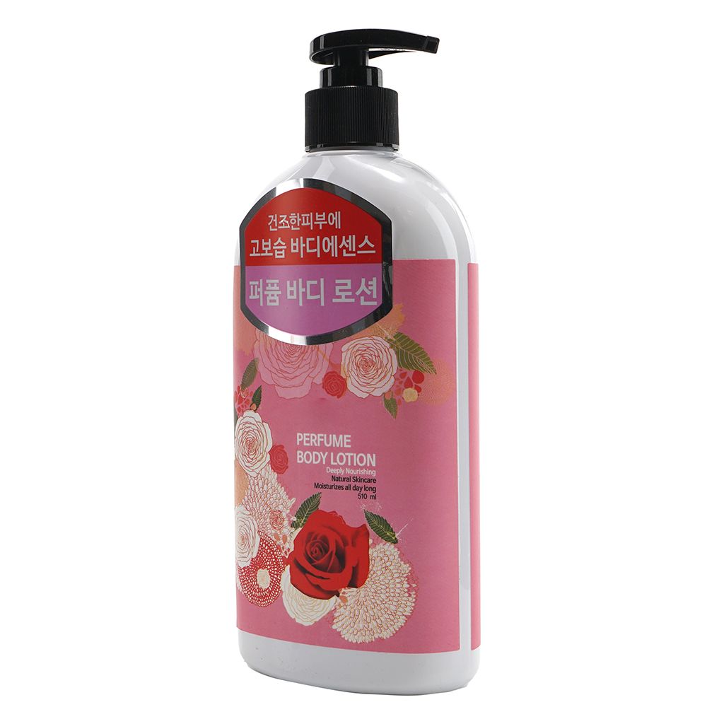 온몸을 감싸는 은은한향기 보습 장미 바디로션 510ml