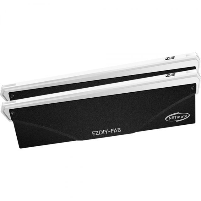 ARGB 알루미늄 메모리 방열판 블랙 2PACK EZDIY-FAB