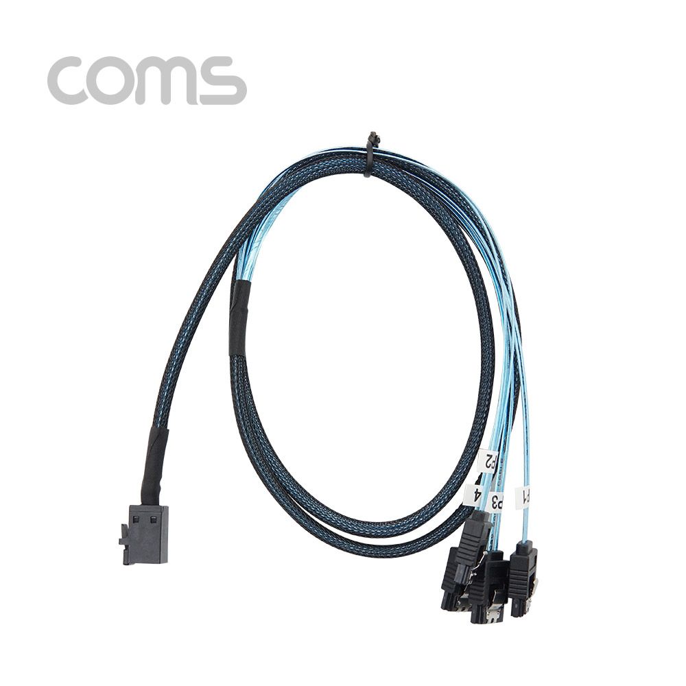 (COMS) 내장형 SAS 케이블(SFF-8643/SATA x 4)